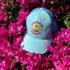 Casquette baby blue brodée Caribbean Runner