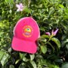 Casquette rose brodée Caribbean Runner Casquette rose brodée Caribbean Runner
