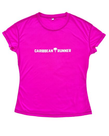 T-shirt technique Femme, Rose Fushia
