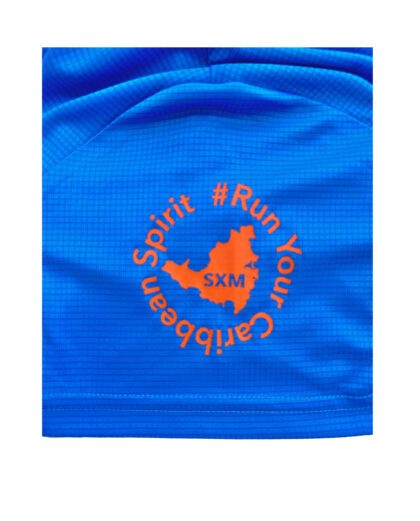 Détail manche, t-shirt technique sport Caribbean Runner