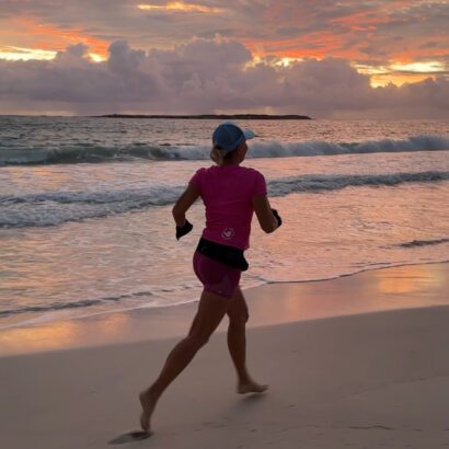 Caribbean Runner sur la plage